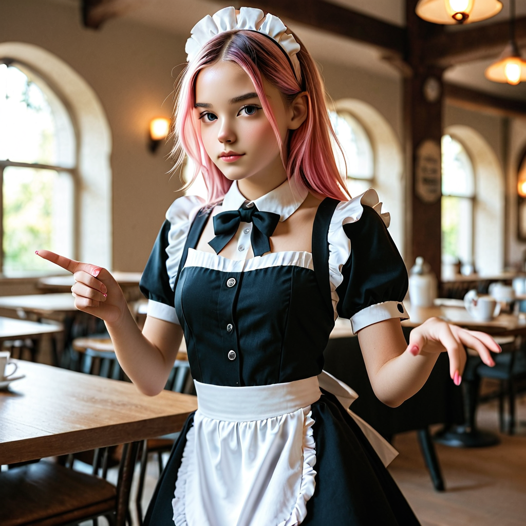 FantasyGF mascot — cute anime style (18+ adult character)
